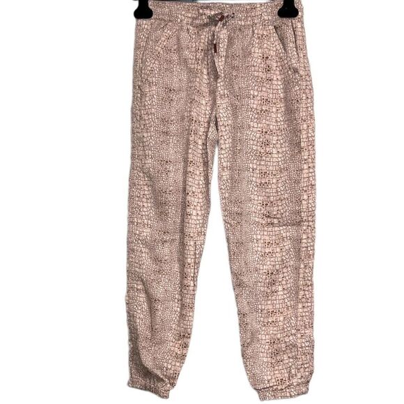 Anthropologie Orana Printed Reptile Lyocell Joggers - Picture 4 of 12